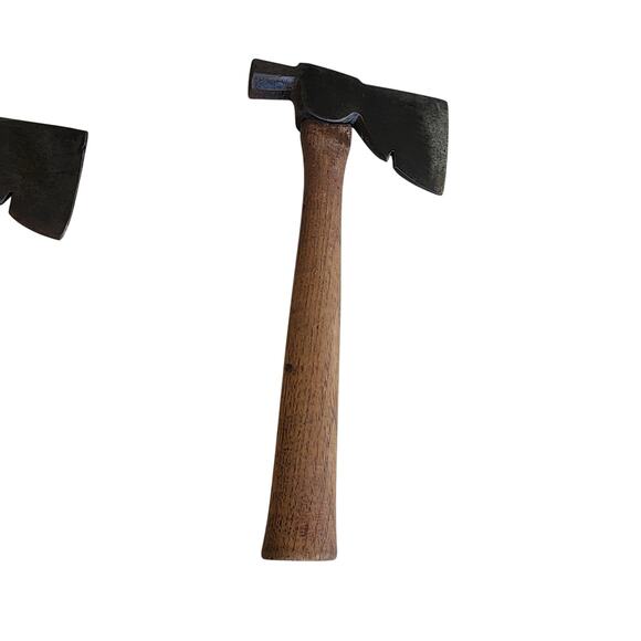 VINTAGE PLUMB 14"  FLINT EDGE HAMMER HATCHET - Picture 4 of 5